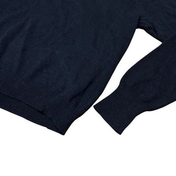 Vintage 90s Polo Lambswool Collared Sweater Pullover Large - Picture 3 of 10